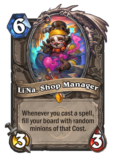 Li'Na, Shop Manager
