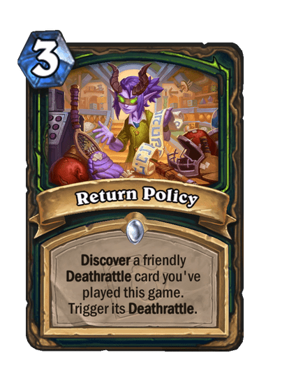 Return Policy