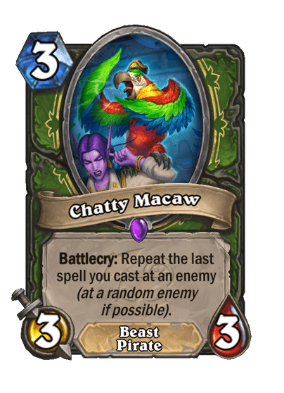 Chatty Macaw