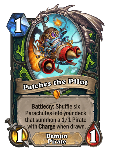 Patches the Pilot