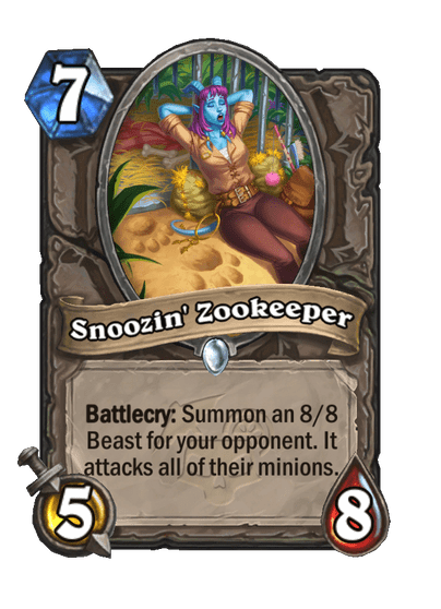 Snoozin' Zookeeper