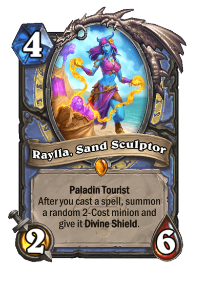 Raylla, Sand Sculptor