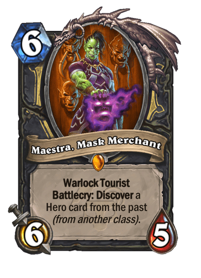 Maestra, Mask Merchant