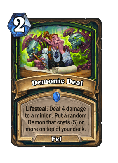 Demonic Deal