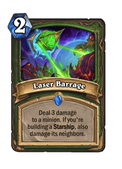 Laser Barrage