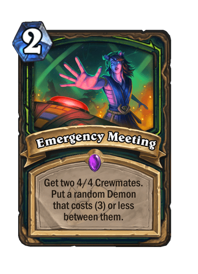 Emergency Meeting