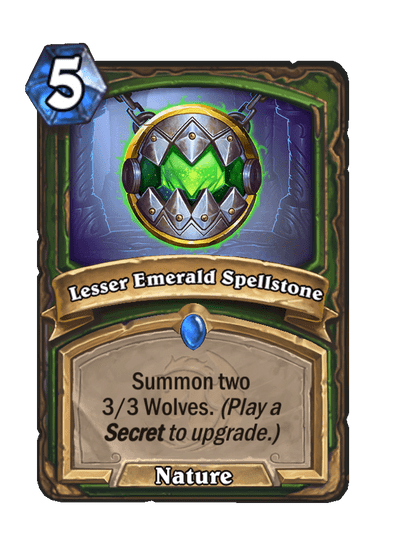 Lesser Emerald Spellstone (Core)