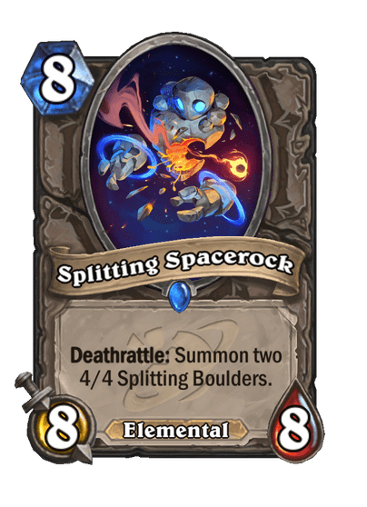 Splitting Spacerock