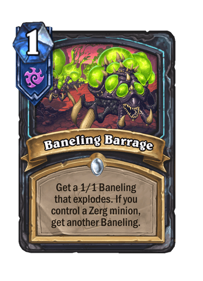 Baneling Barrage