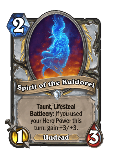 Spirit of the Kaldorei