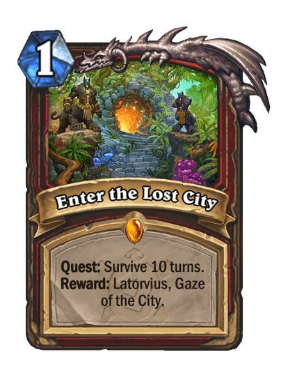 Enter the Lost City