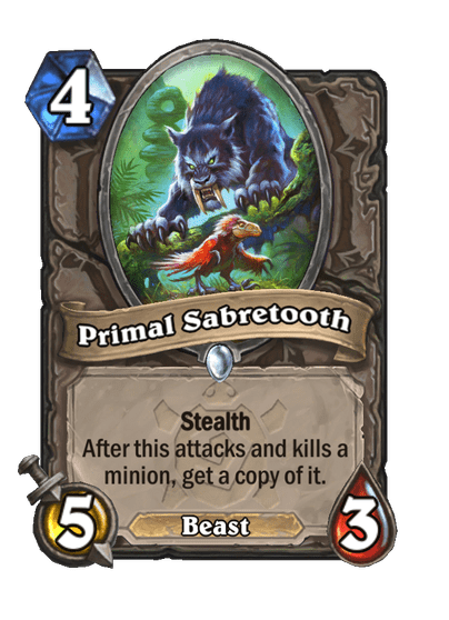 Primal Sabretooth