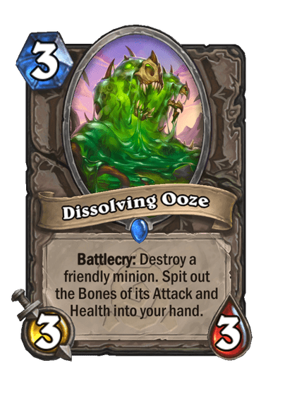 Dissolving Ooze