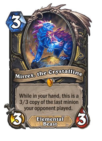 Mirrex, the Crystalline