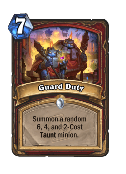 Guard Duty