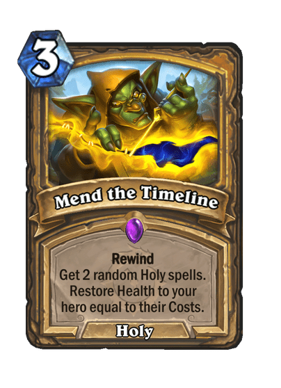 Mend the Timeline