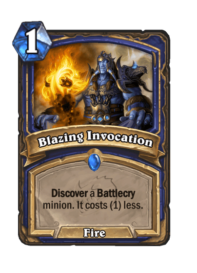 Blazing Invocation (Core)