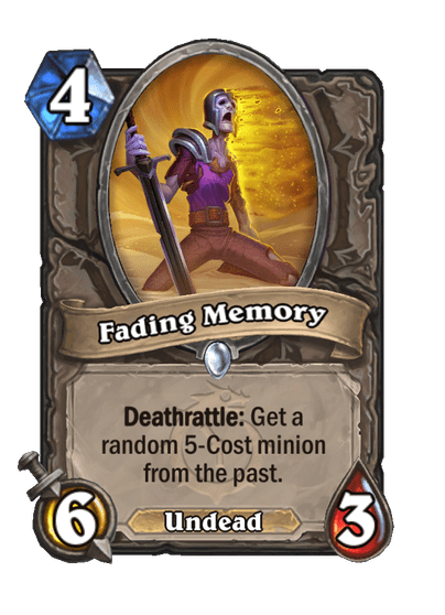 Fading Memory