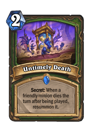 Untimely Death
