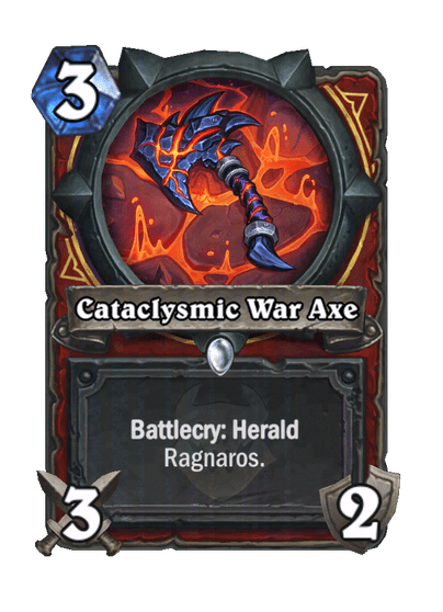 Cataclysmic War Axe