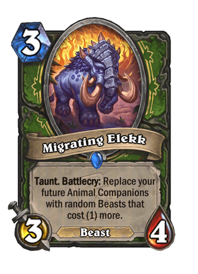 Migrating Elekk