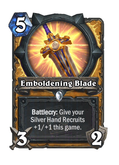 Emboldening Blade
