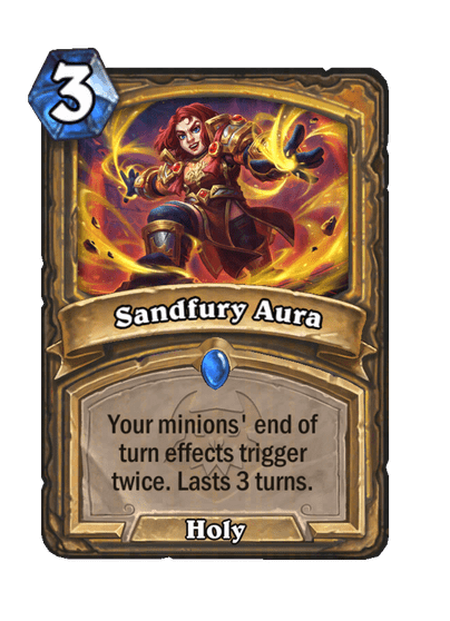 Sandfury Aura