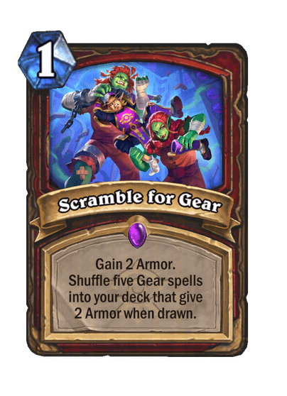 Scramble for Gear