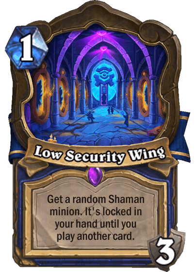 Low Security Wing