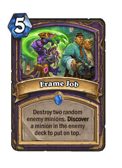 Frame Job