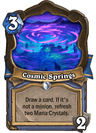 Cosmic Springs