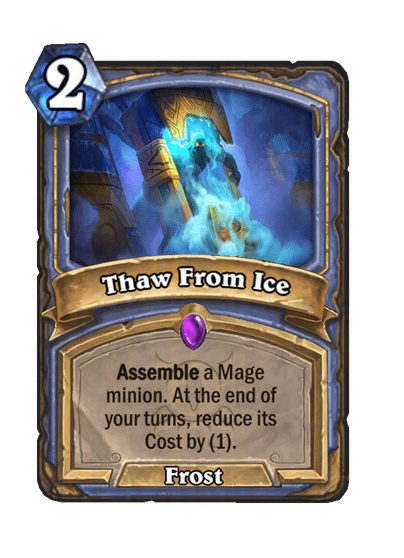 Thaw From Ice