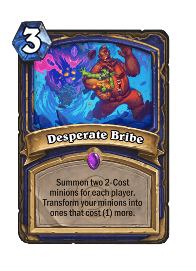 Desperate Bribe