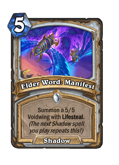 Elder Word: Manifest