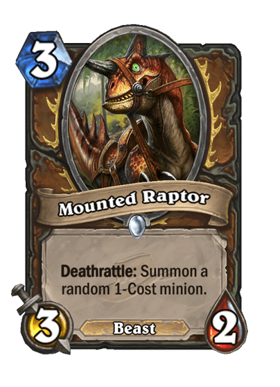 Mounted Raptor