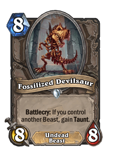 Fossilized Devilsaur