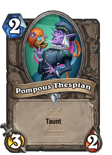 Pompous Thespian