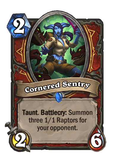 Cornered Sentry
