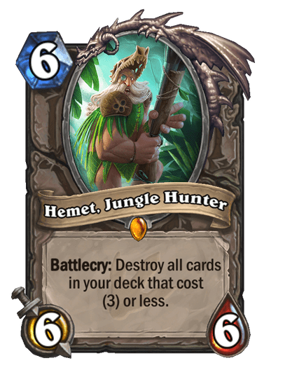 Hemet, Jungle Hunter