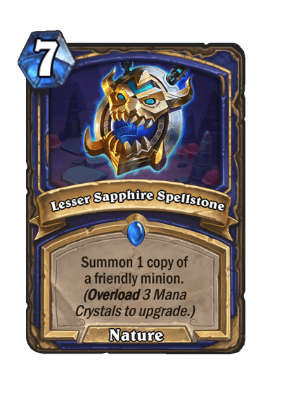 Lesser Sapphire Spellstone