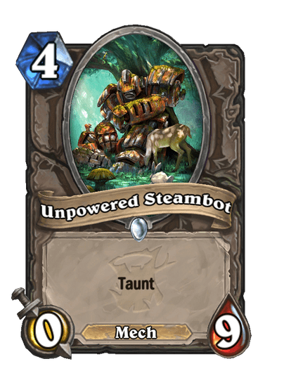 Unpowered Steambot