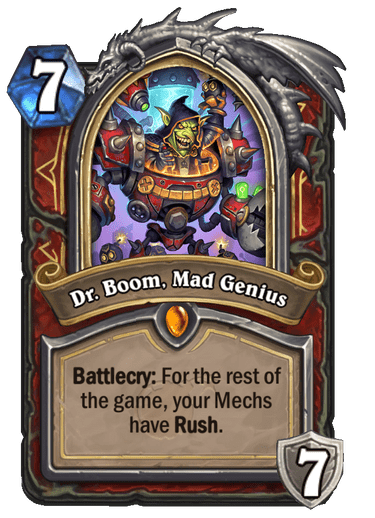 Dr. Boom, Mad Genius
