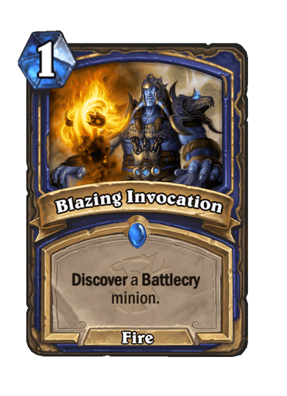 Blazing Invocation