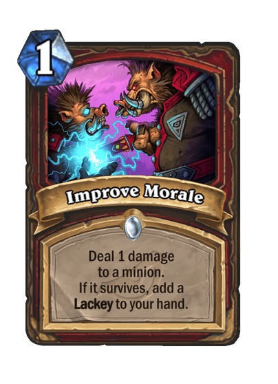 Improve Morale