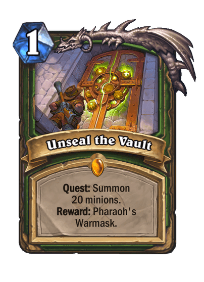 Unseal the Vault
