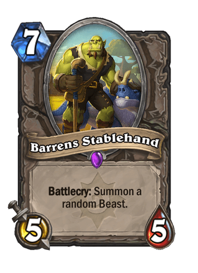 Barrens Stablehand (Legacy)