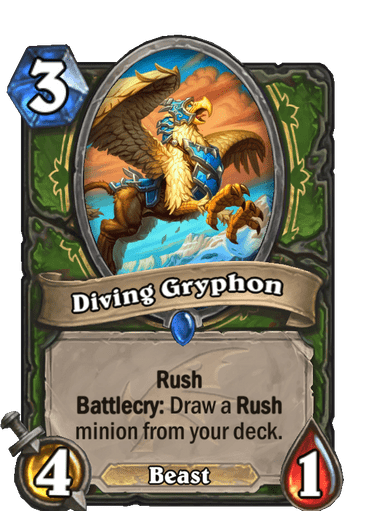 Diving Gryphon