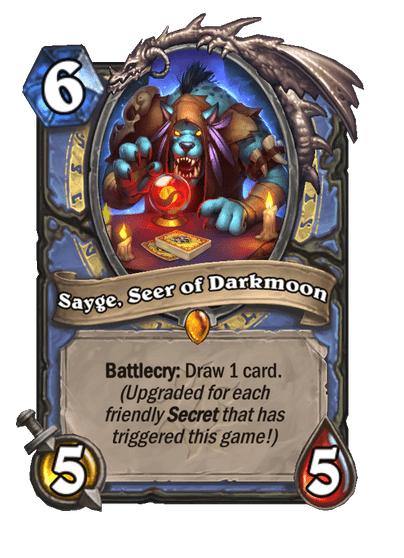 Sayge, Seer of Darkmoon
