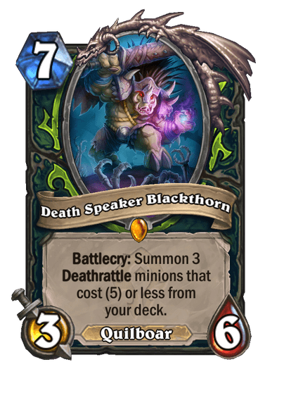 Death Speaker Blackthorn