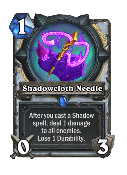Shadowcloth Needle